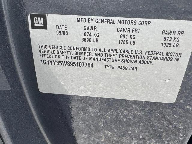 2009 Chevrolet Corvette w/1LT