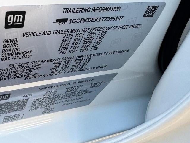 2026 Chevrolet Silverado 1500 LT
