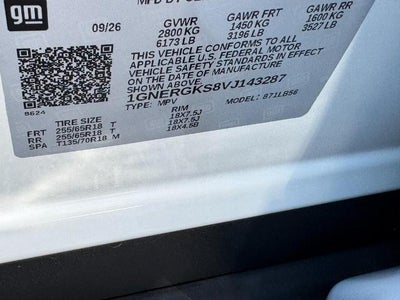 2027 Chevrolet Traverse LT