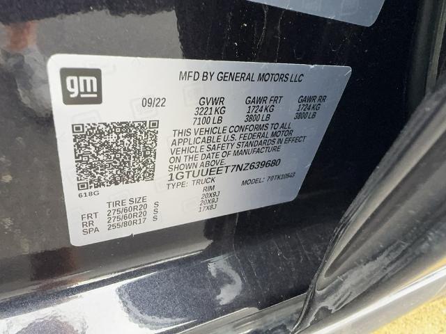 2022 GMC Sierra 1500 AT4