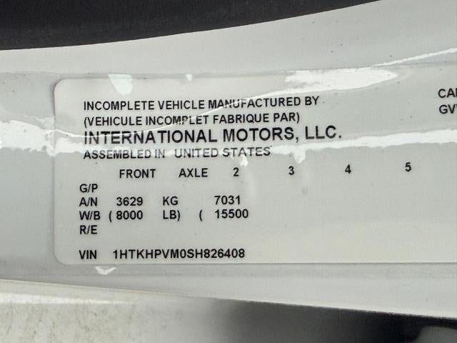 2025 Chevrolet Silverado 6500 HD Work Truck