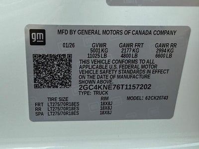 2026 Chevrolet Silverado 2500 HD LT