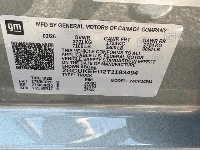 2026 Chevrolet Silverado 1500 RST