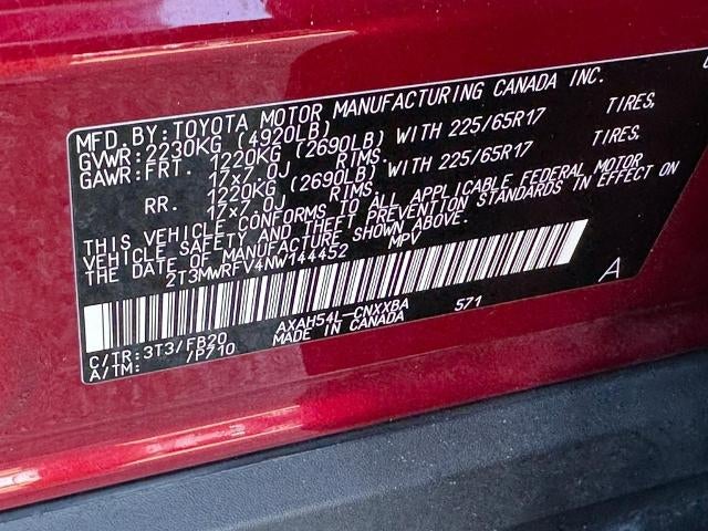 2022 Toyota RAV4 Hybrid LE