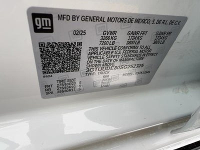 2025 GMC Sierra 1500 SLT